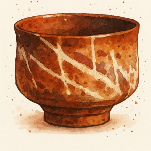 赤志野茶碗